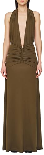 Ronny Kobo Women's Maxi Halter Labelle Dress