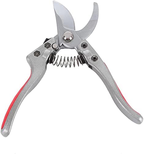 LINZI Garden Shear Set 2PCs, 640mm Garden Manual Hedge Clippers Trimmers + 200mm Bypass Pruning Secateurs Scissors Pruners for Trimming Borders, Topiaries Boxwood, and Decorative Grasses
