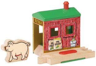 Generic McColl's Pig Shed - Genuine Replacement for Thomas & Friends Wooden Railway by Learning Curve McColl's Pig Shed - LC99388