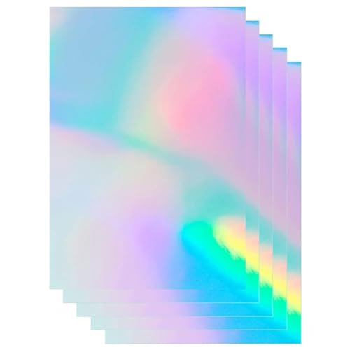 Papier autocollant holographique jet d'encre pour stickers personnalisés
