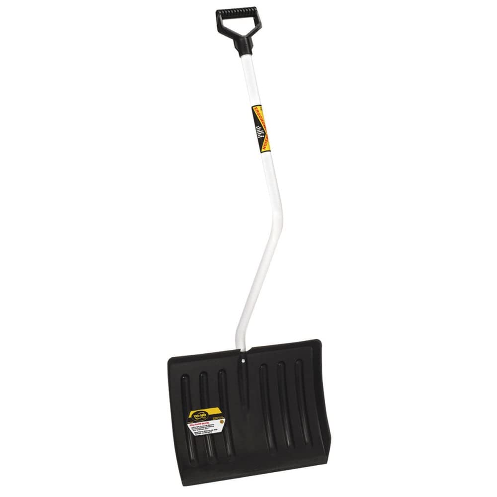 Yo-Ho Bent-Handle Poly Scoop Snow Shovel