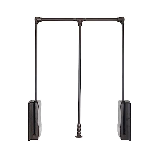 Tringle à pantalons coulissante en acier pour dressing sur mesure