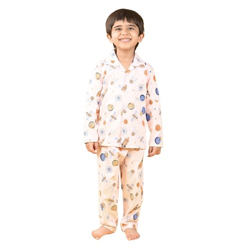 Image of Jam & Sugar Boys Cotton Printed Night Suit Set