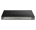 Produktbild D-Link DGS-1250-52XMP, 52-Port Layer 2/3 Smart Managed PoE Gigabit Switch (48 x 10/100/1000 Mbit/s BaseT PoE+ Port, 4 x 10G SFP+ Slot, 370W PoE-Kapazität, 19" Metallgehäuse), Schwarz