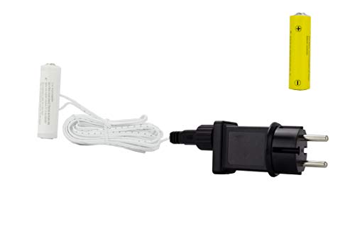 Preisvergleich Produktbild Batterieadapter 3V als Batterieersatz für 2 AA Mignon Batterien