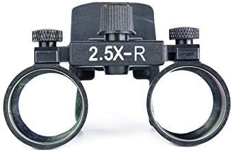 2.5X Binocular Loupes DY-109 Clip-on Type Magnifier Optical Glass