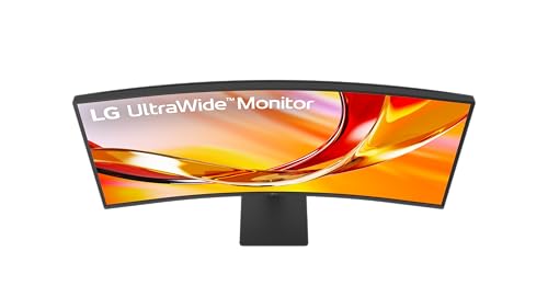 LG 34U640B-B 34-Inch UltraWide 21:9 QHD (3440 x 1440) Curved Professional Computer Monitor, 144Hz, FreeSync Premium, HDR10, HDMI, DisplayPort, USB Type-C PD 65W, Tilt/Height Adjustable Stand, Black - Image 8