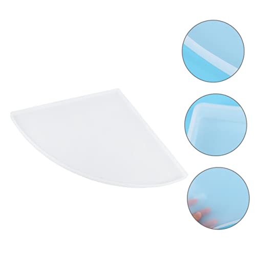 Exceart 0618419IYF Shelf Mold Silicone Coaster Resin Plate Mold Silicone Epoxy Molds Display Shelf Silicone Jewelry Casting Mold Jewlery Tray Resin Coasters White Tripod Storage thumb #4