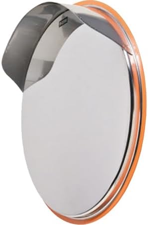 Shinei Bussan Custom Stainless Steel Mirror, φ23.6 inches (600 mm), Orange CS6H
