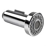 Connecteur : avec un connecteur de 1,27 cm, cette tête de pulvérisation est adaptée à la plupart des robinets d'évier de cuisine standard, offrant une installation et un remplacement faciles.