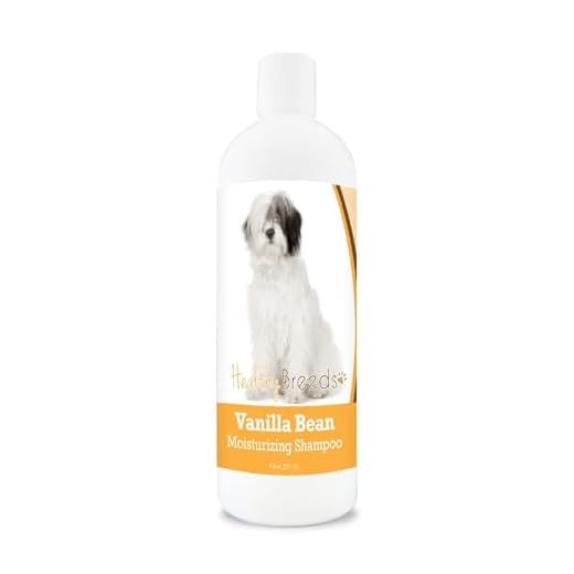 Healthy Breeds Old English Sheepdog Vanilla Bean Moisturizing Shampoo + Conditioner - with Vitamins A, D, E + Coconut Oil - 8 oz