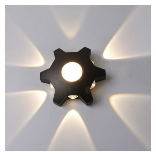 Applique extérieure LED blanche pour illuminer vos soirées de cour moderne - 3