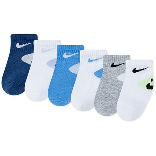 Chaussettes Nike Infant Smiley pour bébé mixte de 12 mois lot de 6 paires multicolores