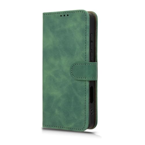 Image of for Oppo Find X9 Ultra 5G Leather Case Skin Feel Anti Drop Wallet Stand Flip Phone Cover - Green