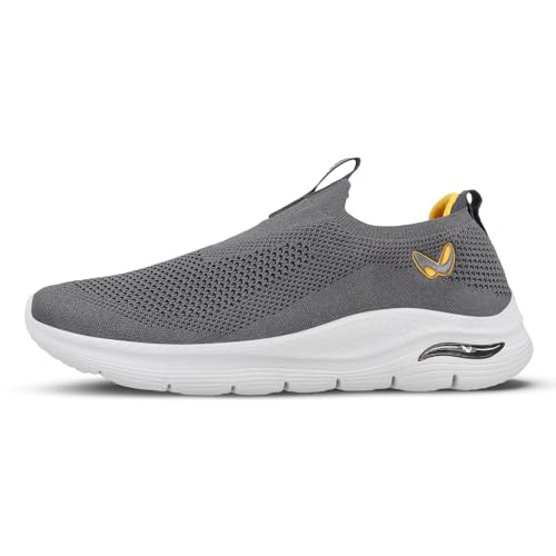 Image of WALKAROO Sports Shoes for Men's|Perfect for Walking,Gym Training and Casual Outfit|Cushioned Insole with EVA Outsole |Breathable Mesh Upper|WS9571