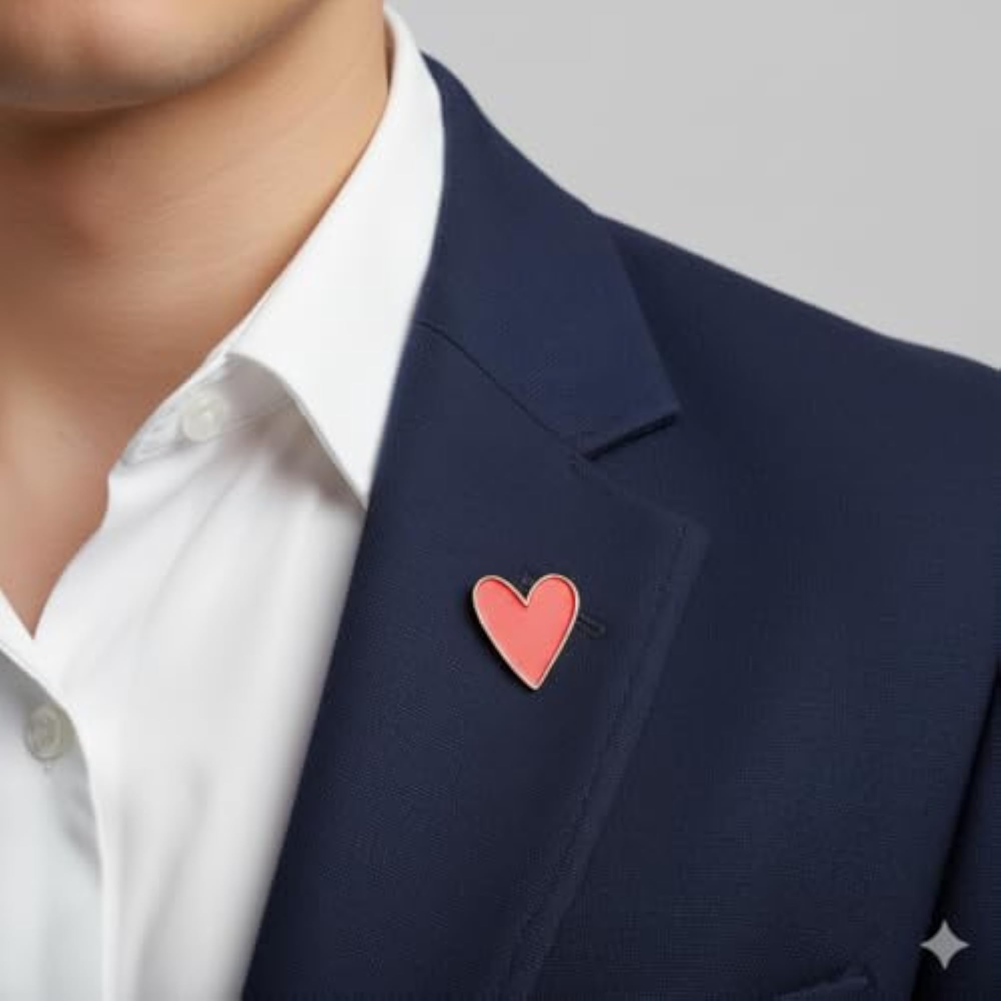 Cute Little Heart Enamel Pin - Adorable Gift