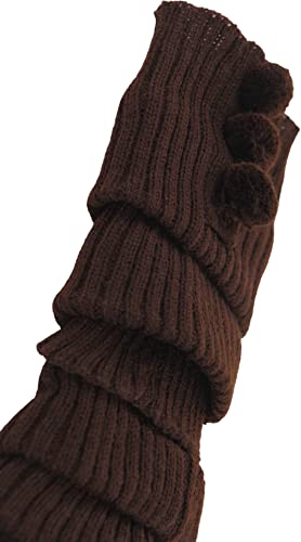 Image of ToBeInStyle Women's Long Over The Knee Leg Warmers Bright Thigh High