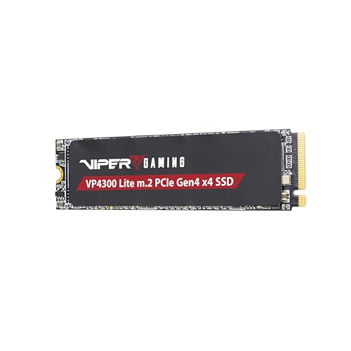 Image of Patriot Memory Viper VP4300 Lite 1TB M.2 PCIe Gen4 x4 SSD, Compatible with PS5 - VP4300L1TBM28H