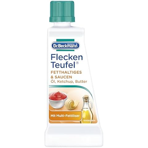 DR. BECKMANN Stain Devil: Fat, Oil & Sauces/Ketchup remover (50ml / 1.7fl oz Bottle) Cover