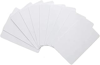 100pack Contactless 125kHz RFID Proximity ID Cards IC Smart Intelligent Card 0.8mm Thick for Access Control System & Time Attandance & Door Entry Access TK4100 EM4100 Read Only