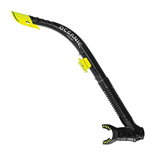 Oceanic Arid Extra Dry-Top Snorkel - Amarillo Neón/Negro