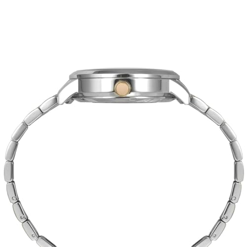 TIMEX Stainless Steel Men Silver Round Automatic Dial Analog Watch- Tweg23503 - Image 5