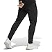 adidas Men's Essentials Single Jersey Tapered Open Hem Pants Black Medium