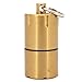 The World's Smallest Kerosene Lighter! Height 2.5cm/ 1.3cm Capsule Lighter Portable Metal Miniature EDC Gear Waterproof Tiny Peanut Lighter (Fuel not Included) (Mini 3 Pack)