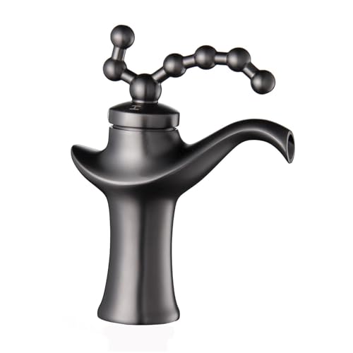 Robinet de lavabo FBSHAD haut de gamme en laiton massif pour vasque