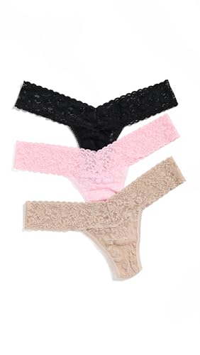 Image of hanky panky - Signature Lace Original Rise Thongs | Womens Underwear, Lacy Lingerie | 3 or 5 pack