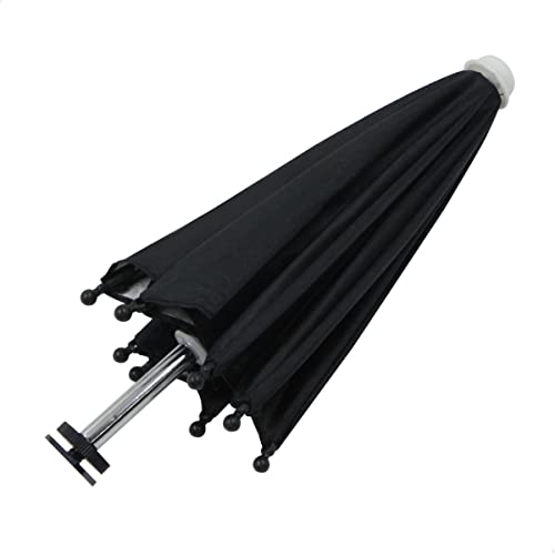 Funda Lluvia Hot Shoe Paraguas - Cubierta Cobertor Proteccion Accesorios Protege Energía Solar contra Caca Pájaro Diámetro 29cm para Cámaras DSLR Lentes Cámaras, Negro, 1 Pieza - imagen 3