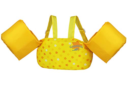 image for Gogokids Kids Swim Vest Life Jacket, Swimming Aid Armbands for Toddler