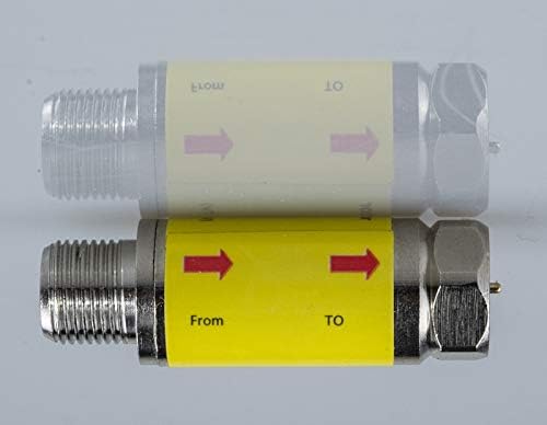 Miniatura 7 de Protector de sobretensión coaxial para TV por cable, protector de sobretensiones para antena de TV y satélite en línea 75 ohmios 5-2400 MHz.