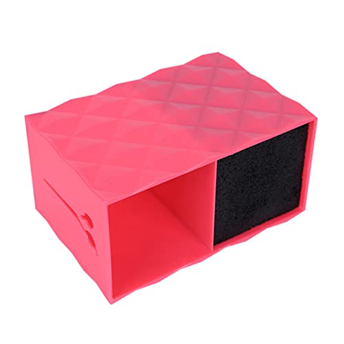 SOESFOUFU Hairdressing Tool Storage Box Pink Scissor Holder Salon Barber Supplies Pink Shear Holder for Stylist Pink