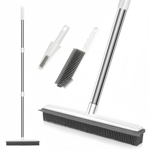 Rubber Broom with Squeegee