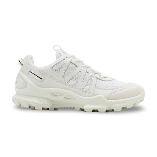 ECCO Womens Biom C-Trail 803253 Leather Textile White Bright White Shadow White Trainers 9-9.5 US