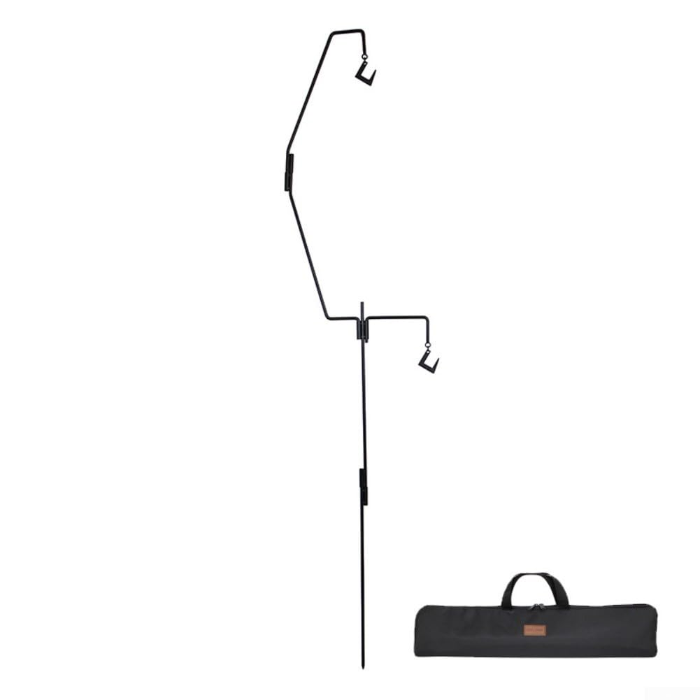 para soporte Lámpara Camping 173cm Ajustable Plegable para