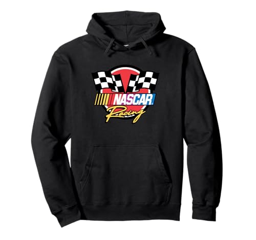 NASCAR - Racing Checkered Flags Logo Pullover Hoodie