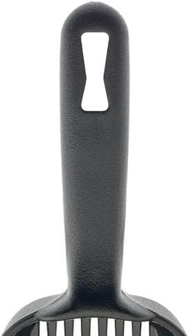 Barfly Slotted Ice Scoop, 8 Ounce, Black
