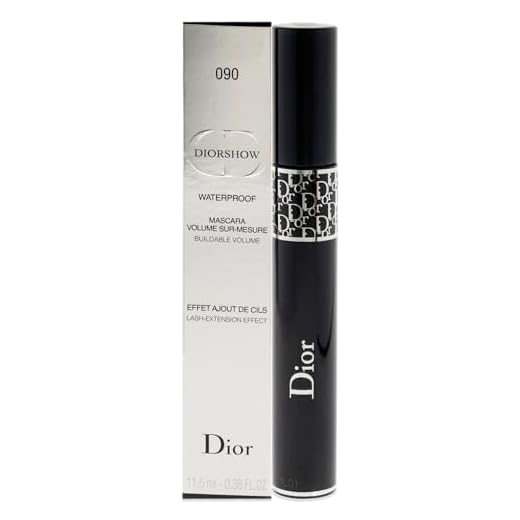 Christian Dior Diorshow Waterproof Mascara, No. 090 Black, 0.38 Ounce
