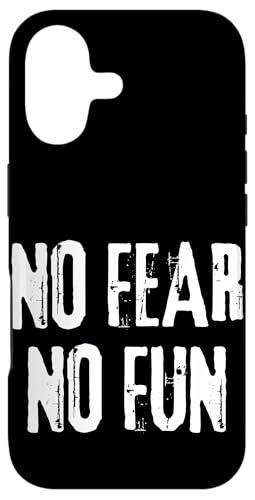 No Fear No Fun CXs[V GNXg[X|[c Y fB[X X}zP[X iPhone 17 p