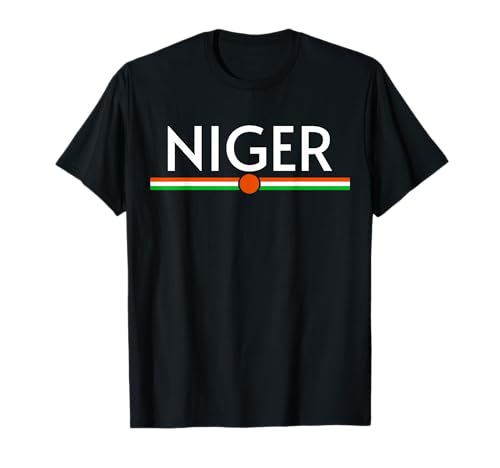 NIGER FLAG SPORT JERSEY ATHLÉTIQUE STYLE T-Shirt