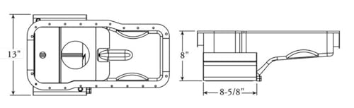 Image of Moroso 20507 Oil Pan for Ford 351W Engines