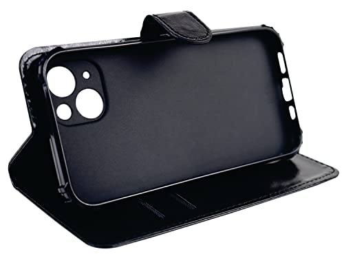 Capa Case Capinha WalletCase Carteira Para Apple iPhone 13 Couro Sintético Porta Cartões Fechamento