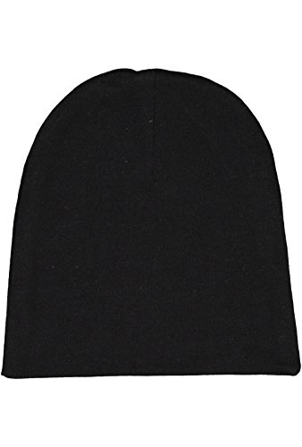RABBIT SKINS Infant Baby Rib Cap, Black
