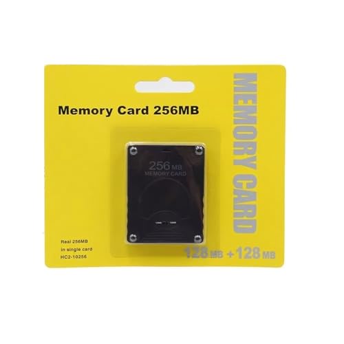 256MB �������[�J�[�h �f�[�^�J�[�h Sony PlayStation 2 PS2 �Q�[���R���\�[���A�N�Z�T���[�p