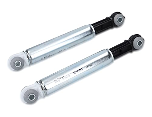 DL-pro 2x Stoßdämpfer passend für Miele 4500826 Suspa RD12 120N 8mm...