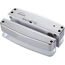 Visionis VIS-DP105GD-FSA-LED Electric Drop Bolt Lock 1700lbs for Full Glass Door and Glass Frame with LED and Time Delay Fail Safe Normally Closed