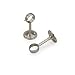 Umbra Ceiling-Mount Bracket for Drapery Rod, Nickel, Set of 2
