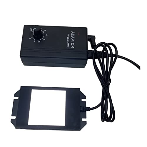 Microscope carré lumière réglable illuminateur pour accessoires de rechange